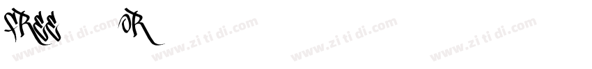 free 3 or 9字体转换